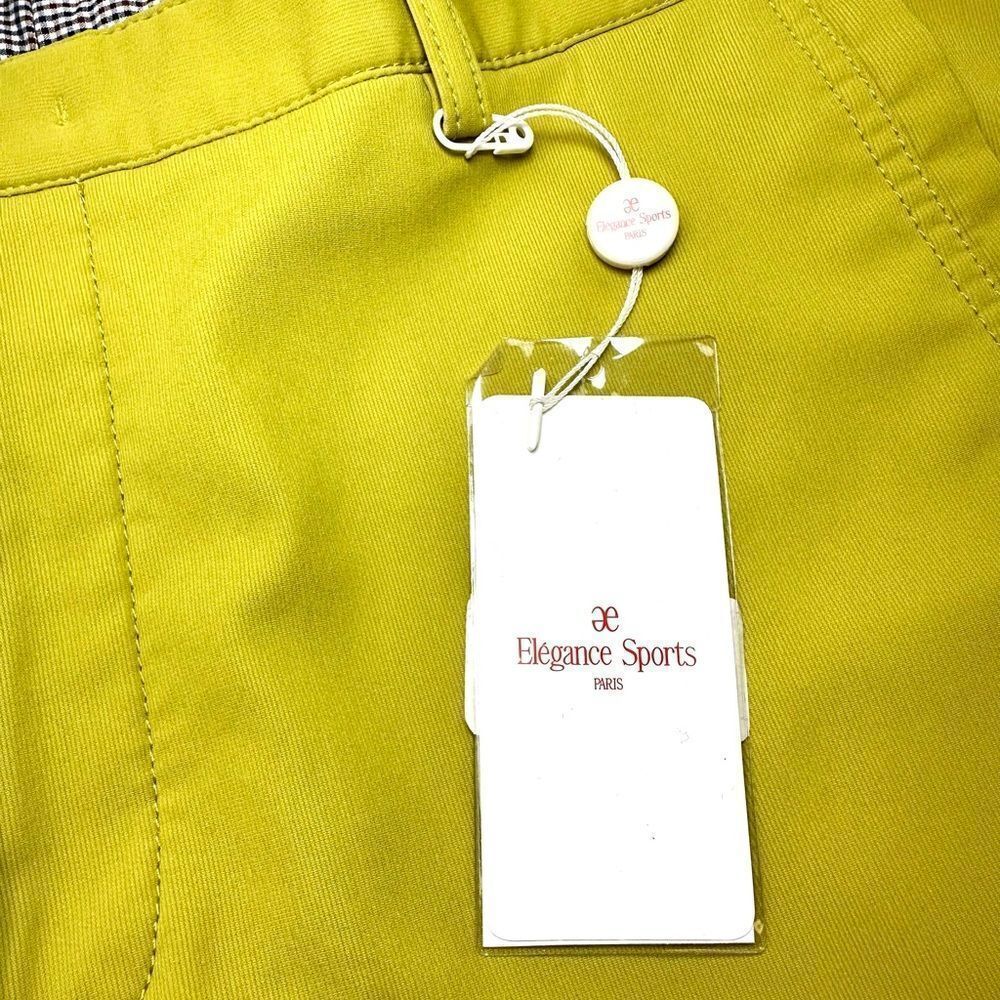 NWT Elegance Sports Paris Green Women’s Slacks Pants Straight Leg Size 14/16 - Picture 8 of 10